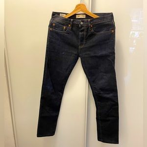 Gap skinny fit Selvedge jeans size 29